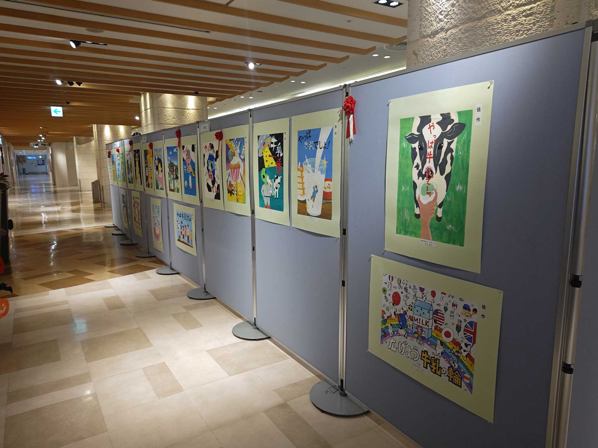 展示の様子